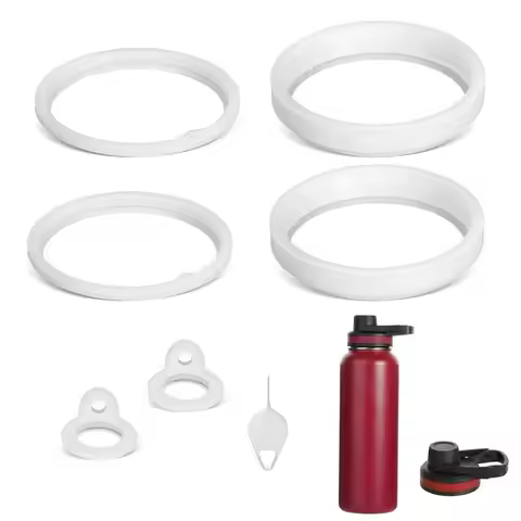 Durable Water Bottle Gasket BPA Free Heat Resistant Bottle Spout Prevent Leaks Bottle Sealing Ring f