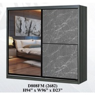 Almari Baju Almari Pakaian Wardrobe 8x8 kaki