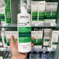 Dầu gội trị gàu Vichy Dercos XANH LÁ CHAI 400ml