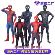 Spider-Man cos costume Y Parallel Universe Man Miles Halloween Costume Children's Clothes Gwen Jumps