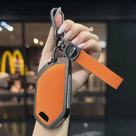 Funda de aleación de Zinc para mando a distancia de coche, carcasa para Kia EV9, Picanto, Sorento, M