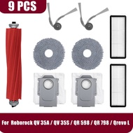Roborock Qrevo QR 598 / QR 798  Parts Accessories Main Side Brush Filter Mop Dust Bag