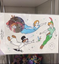 (玻璃牆貼) 日本迪士尼100周年紀念小飛俠tinkerbell Tinker Bell小仙子Peter pan小叮噹 jasmine茉莉公主belle美女與野獸行李箱貼紙wall Sticker 。