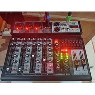 New BAXS 4-channel mixer nyess digital Effect+equalizer