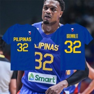 PBA - GILAS T-Shirt Jersey - Justin Brownlee - Gilas Pilipinas