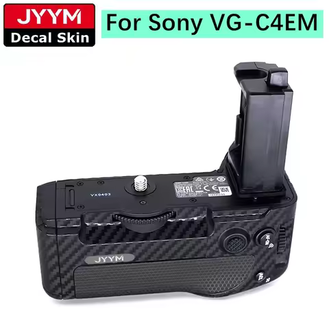 VG-C4EM Handle Decal Skin Vinyl Wrap Film Camera Battery Grip Sticker For Sony A7M4 A7R4 A7S3 A1 A9I