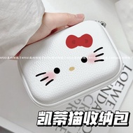 Hello Kitty ccd Camera Bag Mouse Charger Storage Lightweight Outing Headset Data Cable Storage Bag T