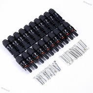 i8h4yxay32 10 Pairs MC4 30A Male Female M/F Wire PV Cable Connector Set Solar Panel