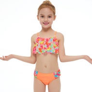 Fashion Bikini Swimsuit Cute Girl Children Swimsuit Girl Bikini Swimsuit Split Suit Swimsuit ins