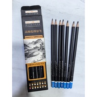 Feiyan Premium Drawing Pencil Art Exam Professional Sketch Pencil HB/2B/3B/4B/5B/6B/8B Pencil