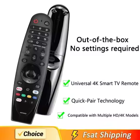 AKB75855501 MR20GA Replacement remote compatible For lg 4K OLED LCD UHD TV (no voice function, no po