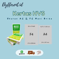 A4 HVS Paper F4 Maxi Brite 70gsm/ (per 20 sheets) A4 Paper 70gsm
