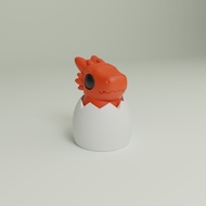 Baby Dragon Clicker - Desk Toy - Fidget