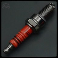 [8C11] 1PCS 10mm Motorcycle Iridium Spark Plug Three Jaw Three-Pole Energy-saving Spark Plug For A7T