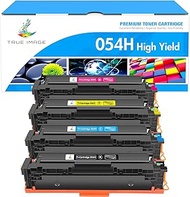 TRUE IMAGE Compatible Toner Cartridge Replacement for Canon 054 054H Toner Canon Color ImageCLASS MF