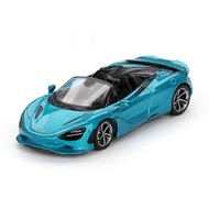 Mini GT MGT00812-R 812 1/64 McLaren 750S Spider Belize Blue RHD Diecast Scale Model Car