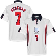 clu 1998 France FIFA World Cup England David Beckham home Jersey Football T-shirt Child Adult Plus S