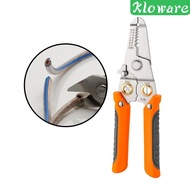 [Kloware] 7inch Electrician Cable Tool Cable Cutting Tool Multifunctional Comfortable Grip Crimping Tool for DIY Enthusiasts