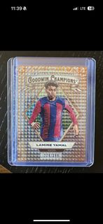 Upper Deck Goodwin Champions Lamine Yamal 球員卡