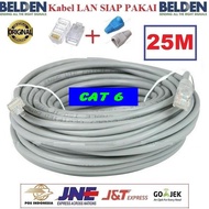 Belden 25 M UTP RJ45 Cat6 LAN Cable 25 Meters