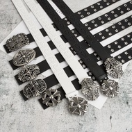 Chrome*Hearts Cross Classic Belt Men's And Women's Jeans Belt Retro Fashion Belt Trendy Trouser Belt