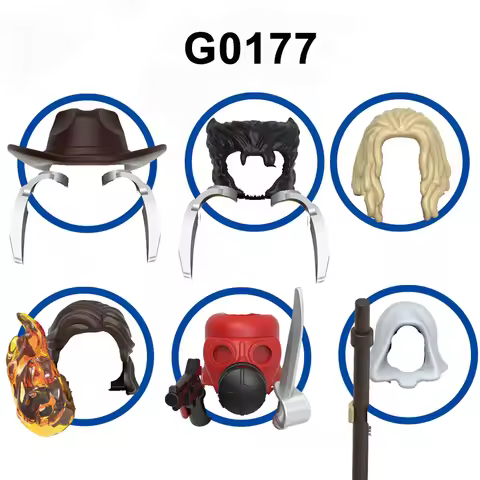 G0177 Super Heroes Creative Hot Toys Movie Character Mini Assembly Action Building Block Figures Col