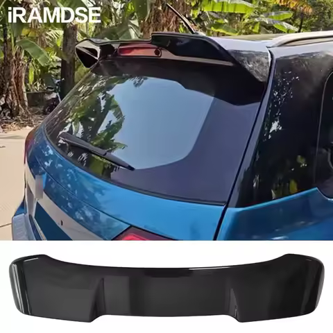 Roof Wing for Suzuki Vitara Spoiler Gloss Black 2015 To 2022 Car Tail Fin Accessories
