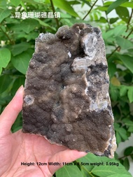 来颗较少见的[天然原矿.异象珊瑚礁晶镇 l 颗粒珊瑚体 天然烟熏色 深棕调和沉稳磁场🧲 平衡能量 Height: 12cm Width: 11cm x 8.5cm weight: 0.95kg