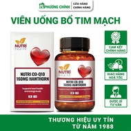 Viên Uống Bổ Tim Nutri Health Nutri Co-Q10 160mg Hawthorn Hỗ Trợ Sức Khoẻ Tim Mạch 30 Viên/Hộp