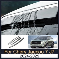 Chery Jaecoo 7 J7 PHEV 2024-2025 Rain Deflector Window Guard Acrylic Waterproof Accessories