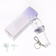{CTT Lights} Kpop ILLIT Mini Lightstick Keychains YUNAH MINJU MOKA WONHEE IROHA Light Stick Bag Pend