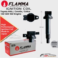 (MADE IN JAPAN) YEC IGNITION COIL for Toyota Altis / Corolla / Celica 1ZZ 3ZZ 4ZZ Engine