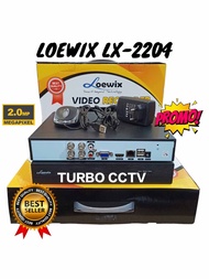DVR 4 CH XΜΕΥΕ 6 IN 1 FULL HD 1080P TERBARU H264 H265