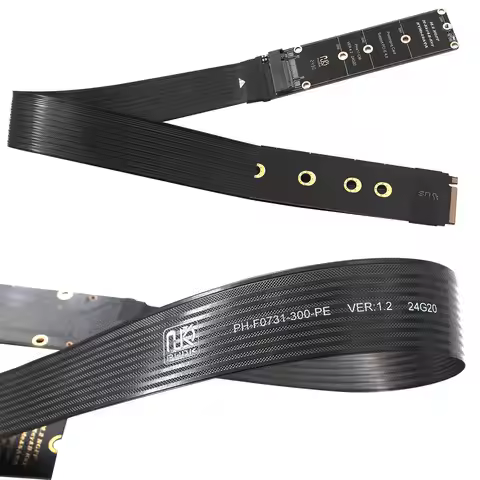 M.2 NVME Extender NGFF M-Key PCIe4.0 SSD Extention Card M.2 NVMe SSD Extension Cable for M.2 2230 22
