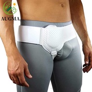AUGMA Hernia Truss Belt, Adjustable Breathable Groin Support Belt, Man Support Anti-slip Comfort Des