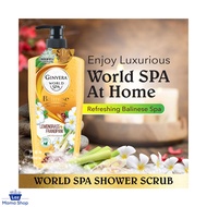 GINVERA World Spa Shower Scrub 750ML Balinese Lemongrass And Frangipani (Laz Mama Shop)