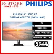 PHILIPS ORIGINAL MALAYSIA PC MONITOR LCD 24E1N1100D Monitor (23.8" 1920x1080 IPS 100Hz 4ms D-Sub DV