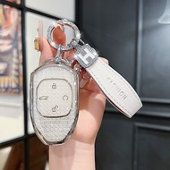 4 buttons For GAC Emzoom Key Cover Keychain GAC Trumpchi GS4 GM8 GA3 GA6 SGS7 GA4 GS5 GS3 Legend GS8