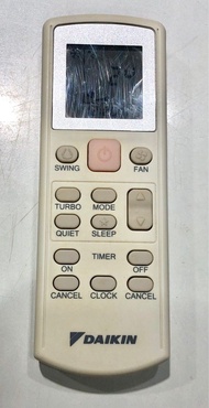 大金冷氣機搖控 Daikin Air-Conditioner Remote Control FTWX25~35AXV1. BRC52A61