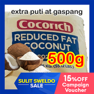 500g Cocorich DESSICATED COCONUT (Philippine Made) EXPORT QUALITY for Macaroons Bread Pudding Kakani