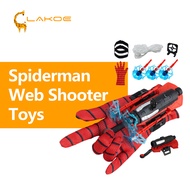 Lakoe Spiderman Web Shooter Toys Gloves