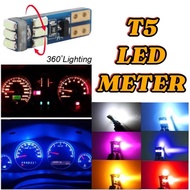 CAR/MOTOCYCLE T5 METER 9LED LIGHT BULB UNIVERSAL LIGHT BULB