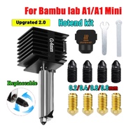 【HOT】  Upgrade 2.0 Hotend For Bambu Lab A1 Nozzle For Bambu Lab A1 Mini Nozzle Kit Hardened Steel No