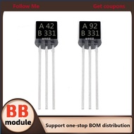 50PCS MPSA42 MPSA92 A42 A92 In-Line Triode NPN PNP Power Transistor TO-92