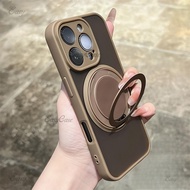 Skin Sense 360 Rotatable Bracket Phone Case iPhone 16 Pro Max 15 14 13 12 11 Cover for iPhone Case S