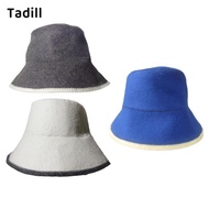 [dksqer] Wool Sauna Hat Russian Bath Hat Anti Heat Head Protection Accessory Gift Hat for Sauna Saun