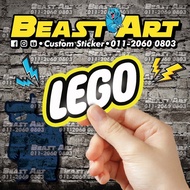 A99 LEGO / STICKER BEAST ART