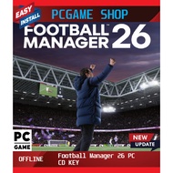 【Update 2026】Football Manager 26 PC Steam CD KEY | PC | Laptop | Rog Ally | PC Game | PC Offline