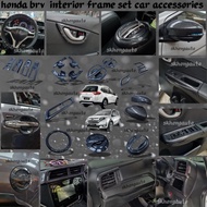 honda brv car interior forged carbon fiber car accessories skhongauto