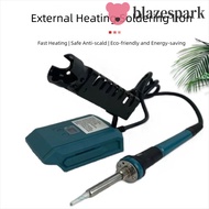 BLAZESPARK Portable Electric Soldering Iron, Fast Heating 936 Tip Cordless Soldering Iron, 60W Power